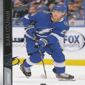 Blake Coleman (Lightning) 2020/2021 Upper Deck Series 1 Hockey Card - Number 159